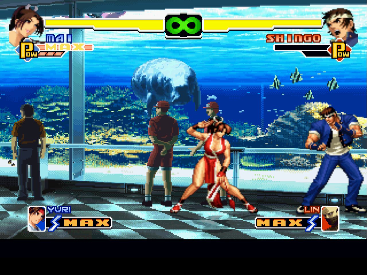 The King of Fighters 2000 (USA) (Uncensored) (Hack) PS2 ISO