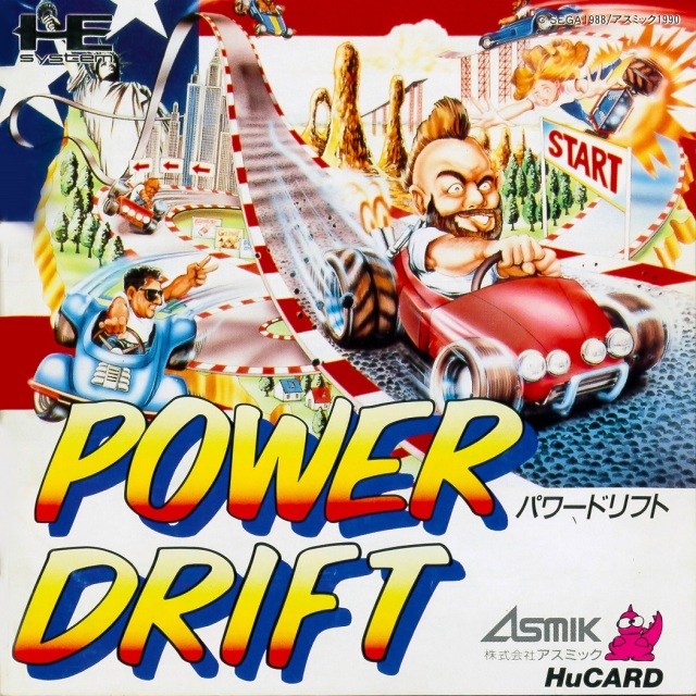 The coverart image of Power Drift