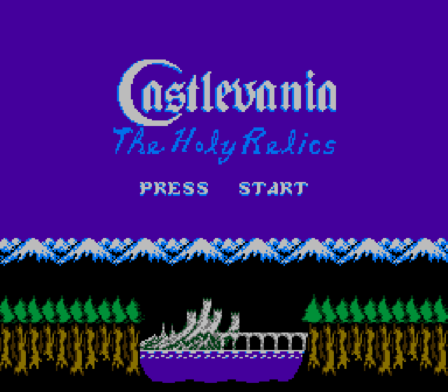 The coverart image of Castlevania: The Holy Relics + Improved Controls