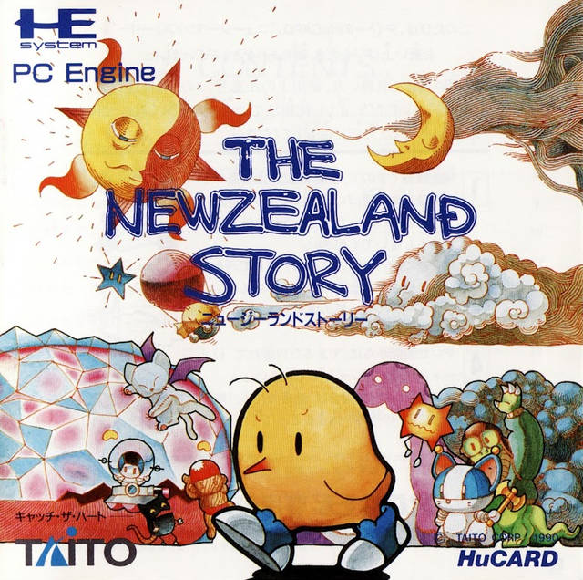 The coverart image of The New Zealand Story