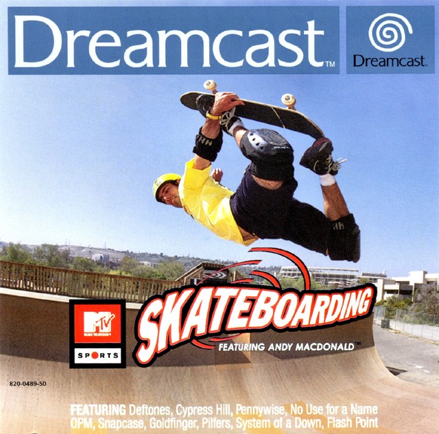The coverart image of MTV Sports: Skateboarding Featuring Andy Macdonald
