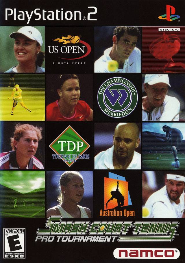 The coverart image of Smash Court Tennis: Pro Tournament