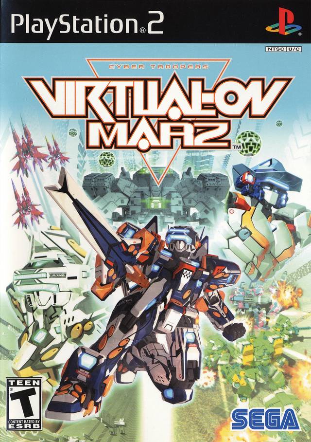 The coverart image of Cyber Troopers: Virtual-On Marz