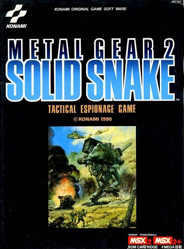 The coverart image of Metal Gear 2: Solid Snake