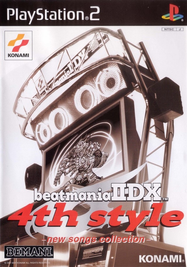 The coverart image of Beatmania II DX 4th Style: New Songs Collection