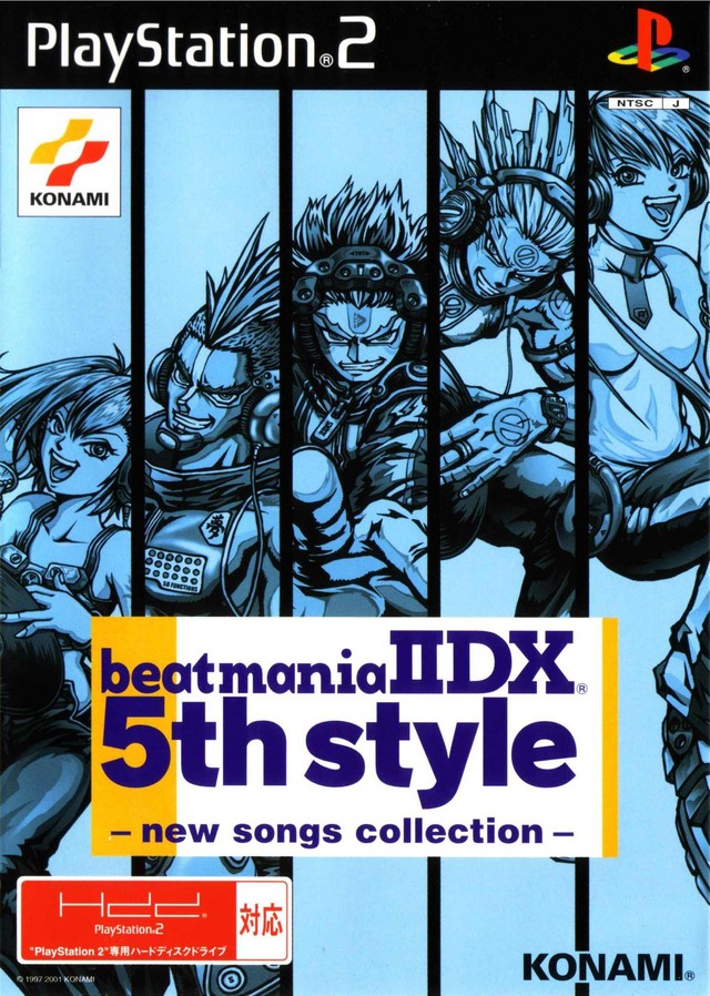 The coverart image of Beatmania II DX 5th Style: New Songs Collection