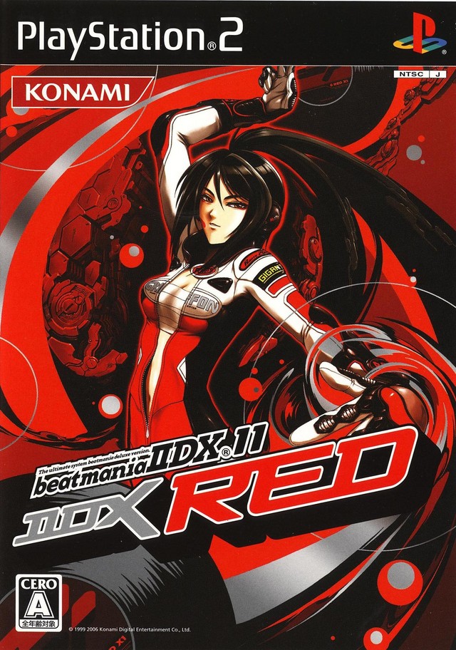 The coverart image of Beatmania II DX 11: II DX Red