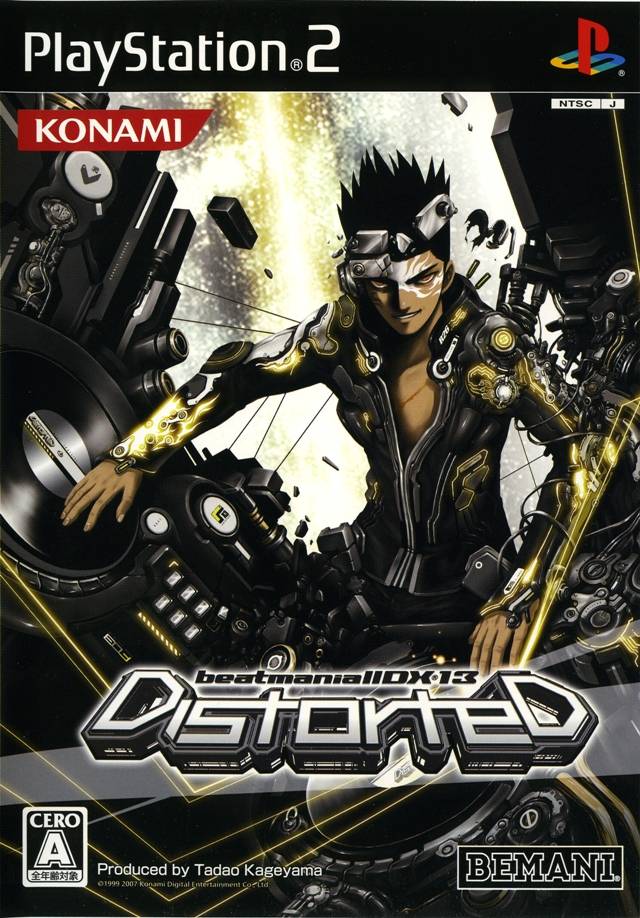 The coverart image of Beatmania II DX 13: Distorted