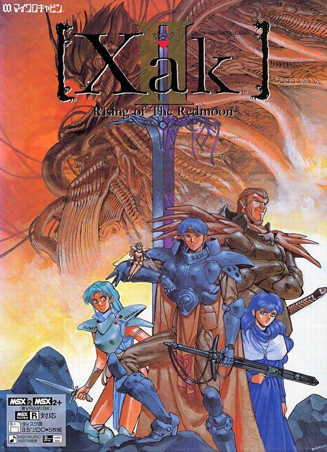 The coverart image of Xak II: The Rising of the Red Moon