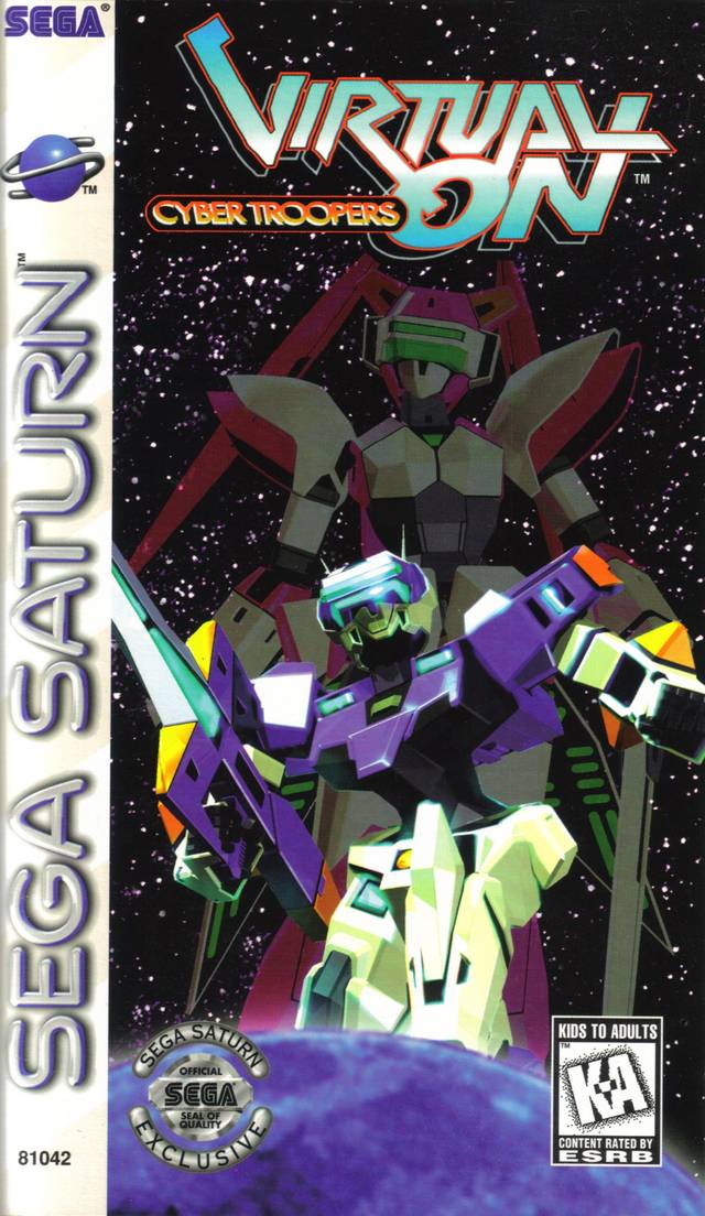The coverart image of Virtual-On: Cyber Troopers