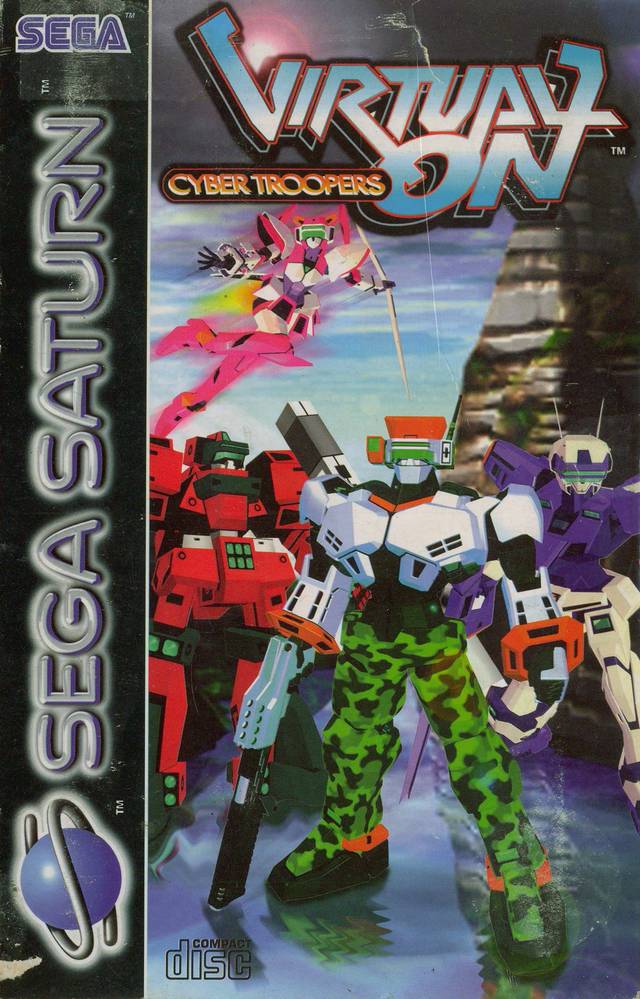 The coverart image of Virtual On: Cyber Troopers