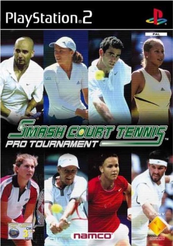 The coverart image of Smash Court Tennis: Pro Tournament