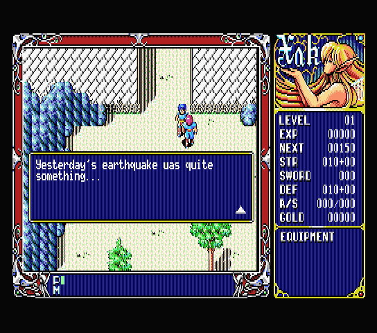 Xak: The Art of Visual Stage (English Patched) MSX ROM - CDRomance