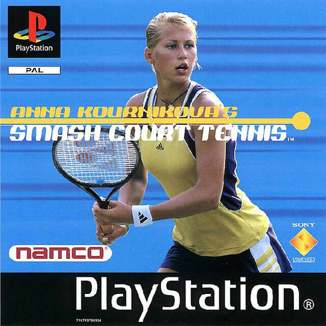 The coverart image of Anna Kournikova's Smash Court Tennis