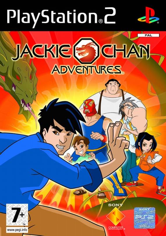 The coverart image of Jackie Chan Adventures