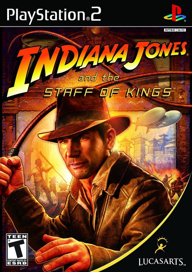 The coverart image of Indiana Jones and the Staff of Kings