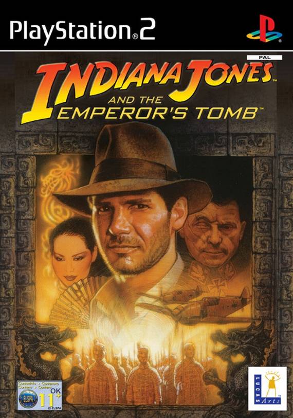 The coverart image of Indiana Jones and the Emperor's Tomb