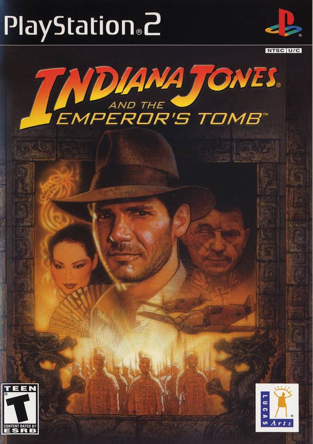 The coverart image of Indiana Jones and the Emperor's Tomb