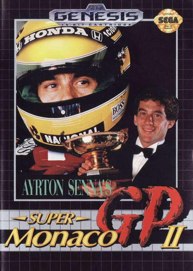 The coverart image of Ayrton Senna's Super Monaco GP II