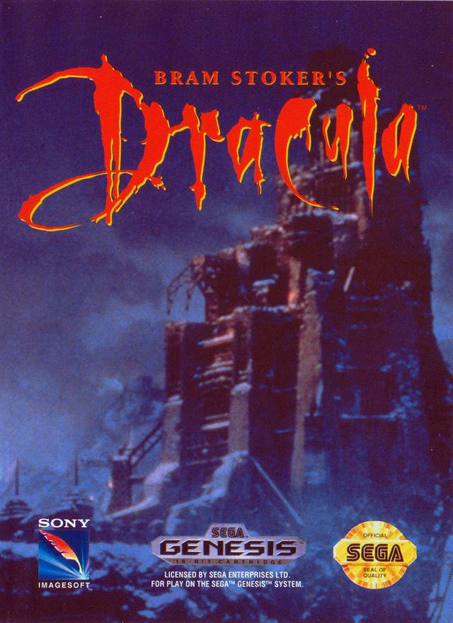 The coverart image of Bram Stoker's Dracula