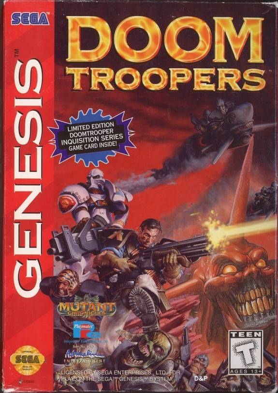 The coverart image of Doom Troopers