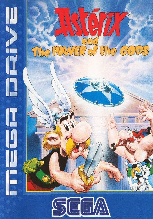 The coverart image of Asterix and the Power of the Gods