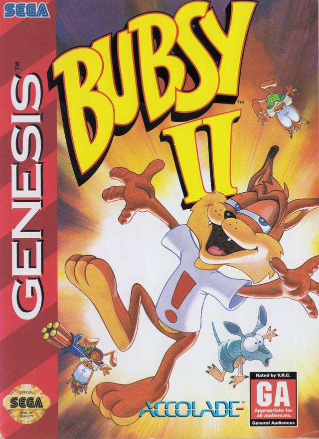 The coverart image of Bubsy II