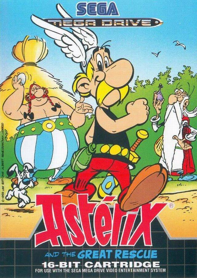 The coverart image of Asterix and the Great Rescue