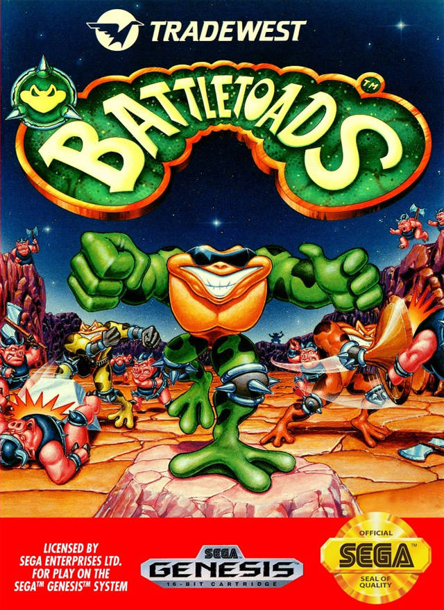 The coverart image of Battletoads