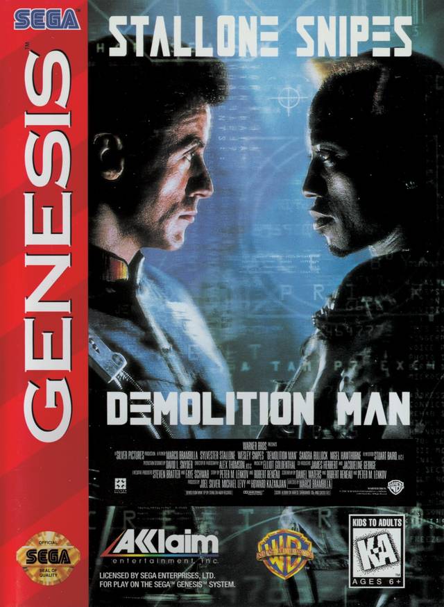 The coverart image of Demolition Man