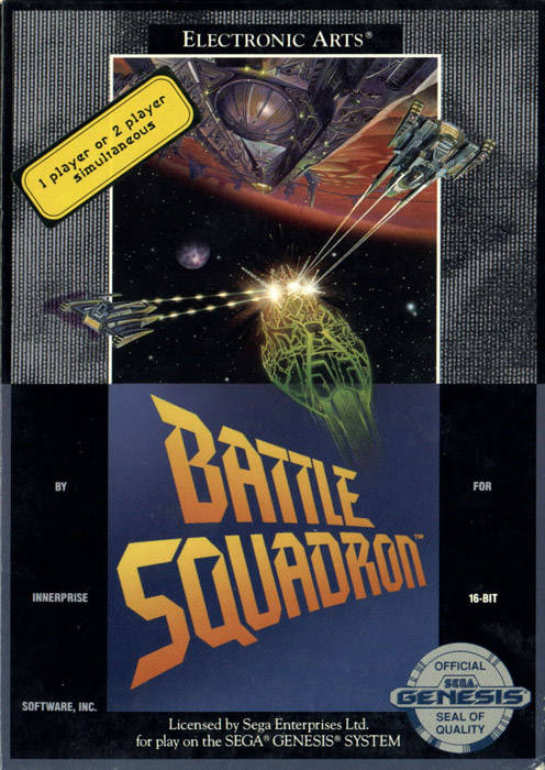 The coverart image of Battle Squadron