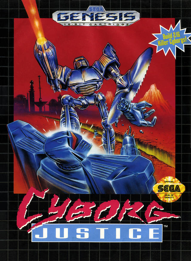 The coverart image of Cyborg Justice