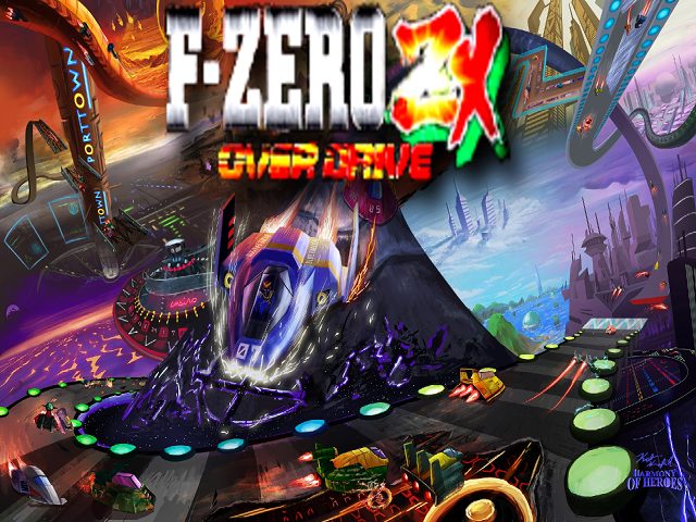 The coverart image of F-Zero ZX Overdrive
