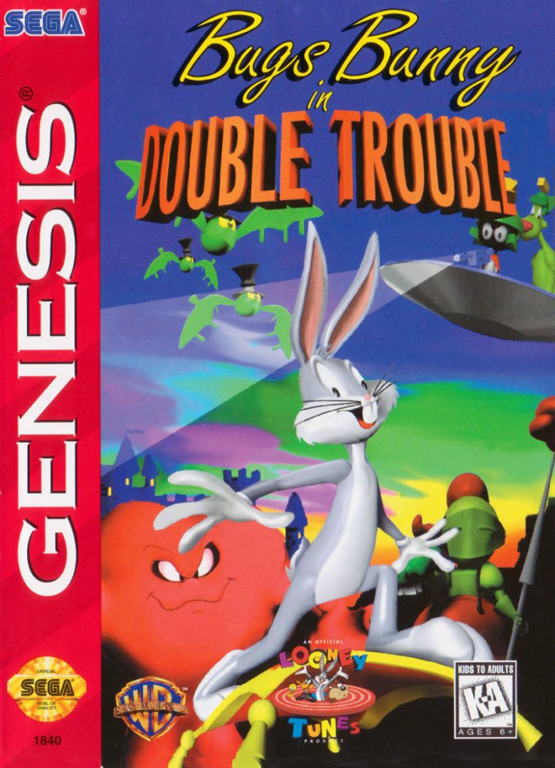 The coverart image of Bugs Bunny in Double Trouble