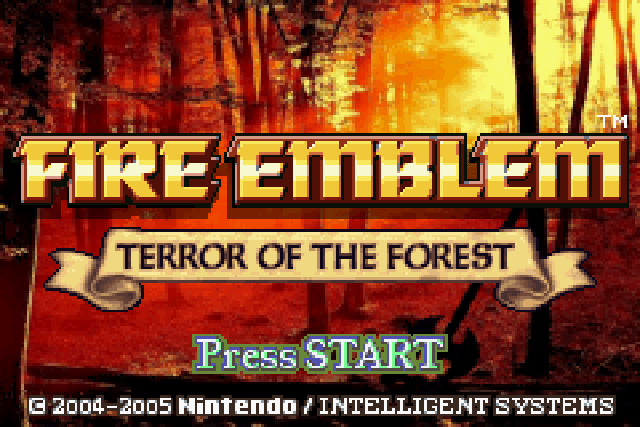 The coverart image of FE8: Terror Of The Forest