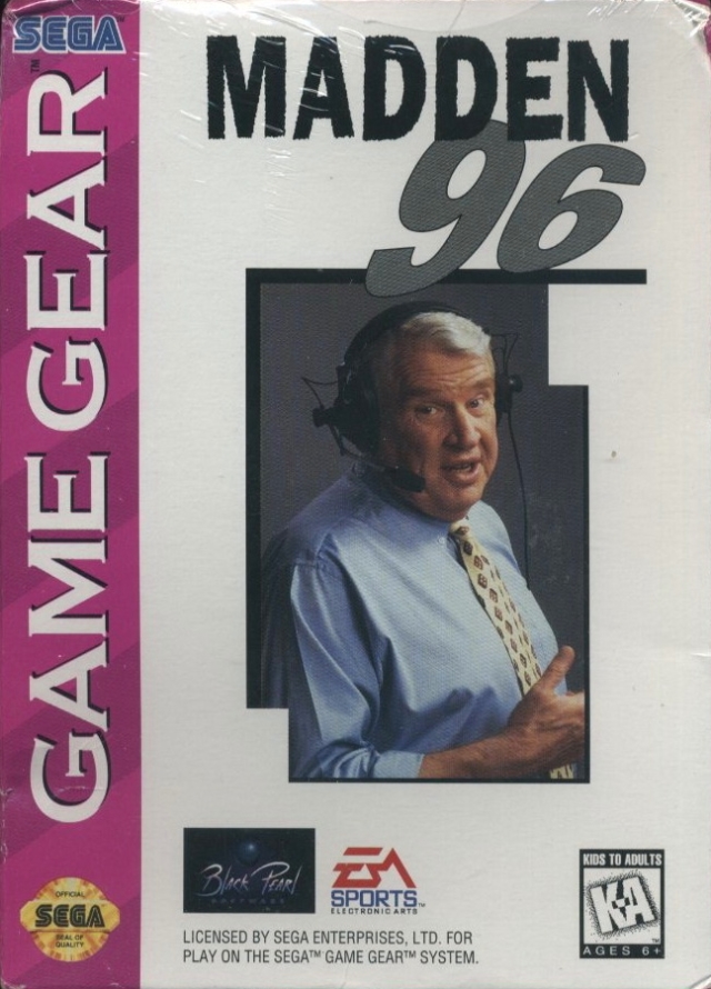 The coverart image of Madden 96