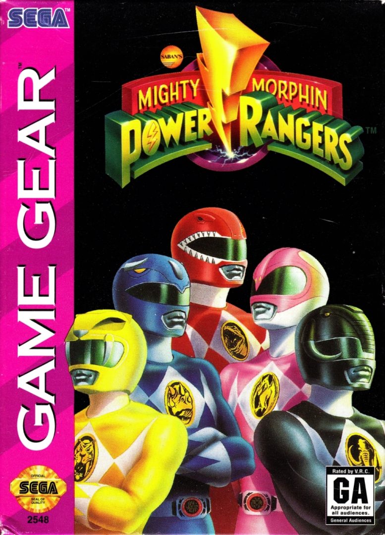 The coverart image of Mighty Morphin Power Rangers