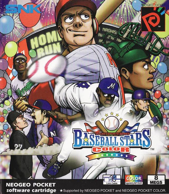The coverart image of Baseball Stars Color