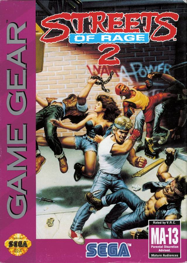 The coverart image of Streets of Rage 2