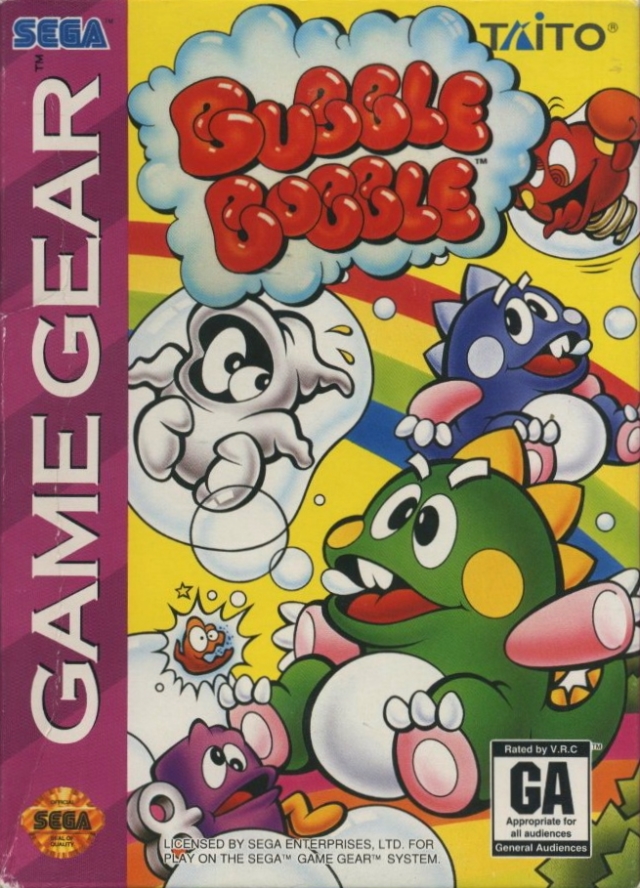 The coverart image of Bubble Bobble