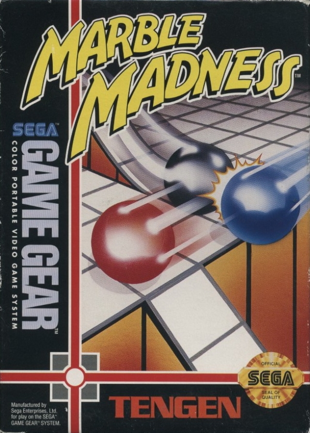 The coverart image of Marble Madness
