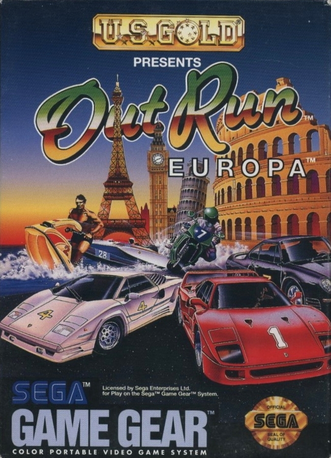 The coverart image of OutRun Europa
