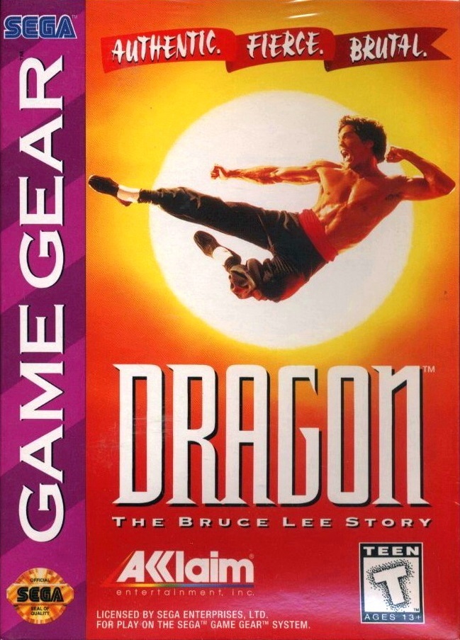 The coverart image of Dragon: The Bruce Lee Story