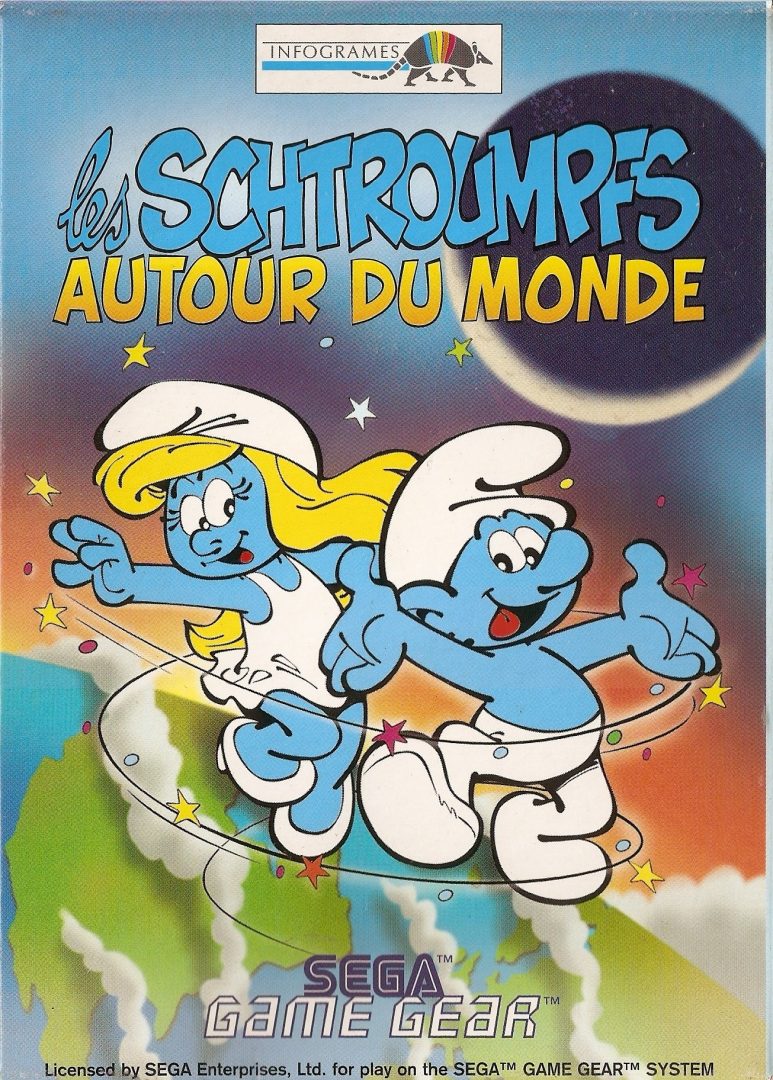 The coverart image of The Smurfs Travel the World