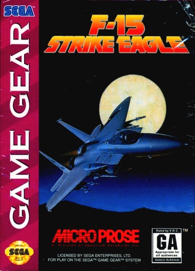 The coverart image of F-15 Strike Eagle