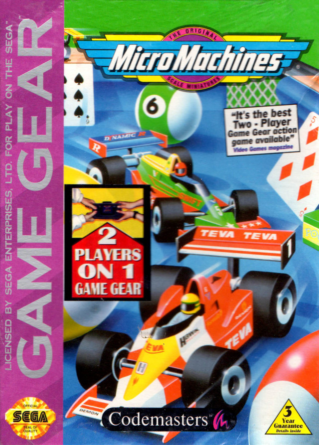 The coverart image of Micro Machines