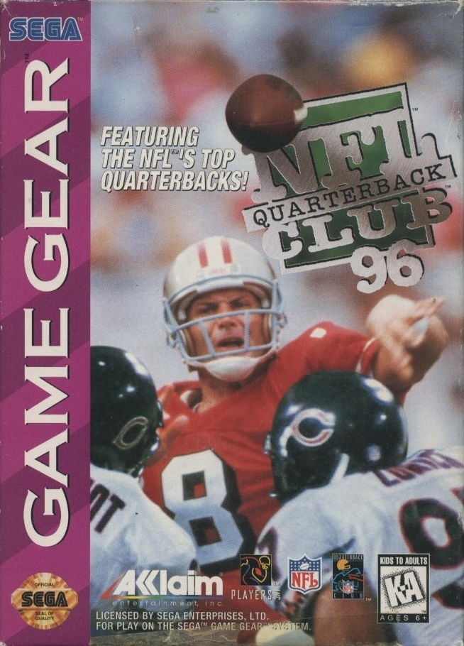 The coverart image of NFL Quarterback Club 96