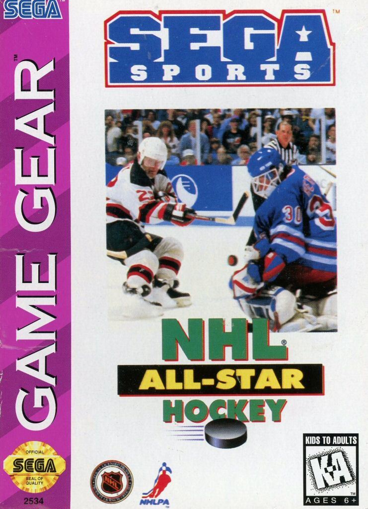 The coverart image of NHL All-Star Hockey