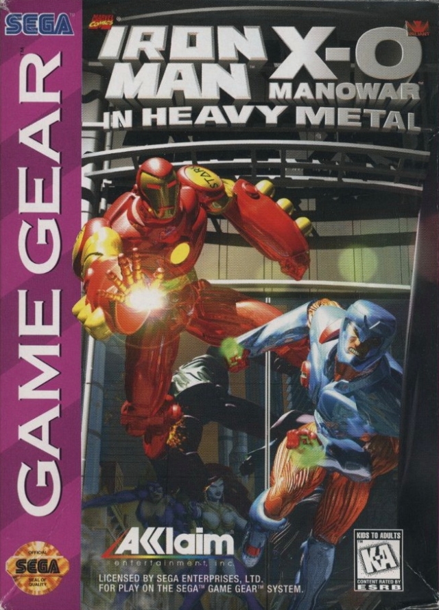 The coverart image of Iron Man / X-O Manowar in Heavy Metal
