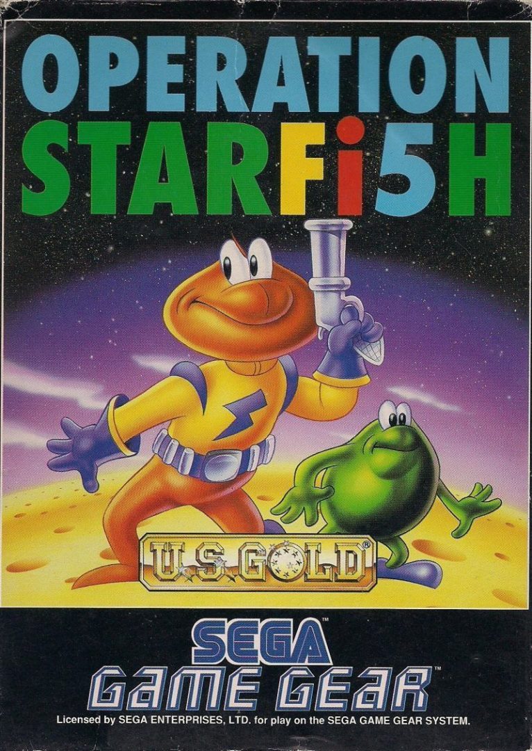 The coverart image of James Pond 3: Operation Starfi5h